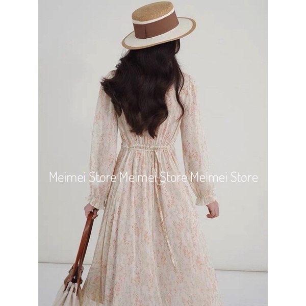 Váy hoa nhí nữ tính - Đầm thiết kế bánh bèo LYLI DRESS