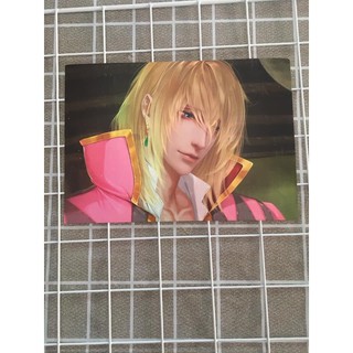 ArtPrint A5  ánh nhũ Howl(Lâu đài của pháp sư Howl)