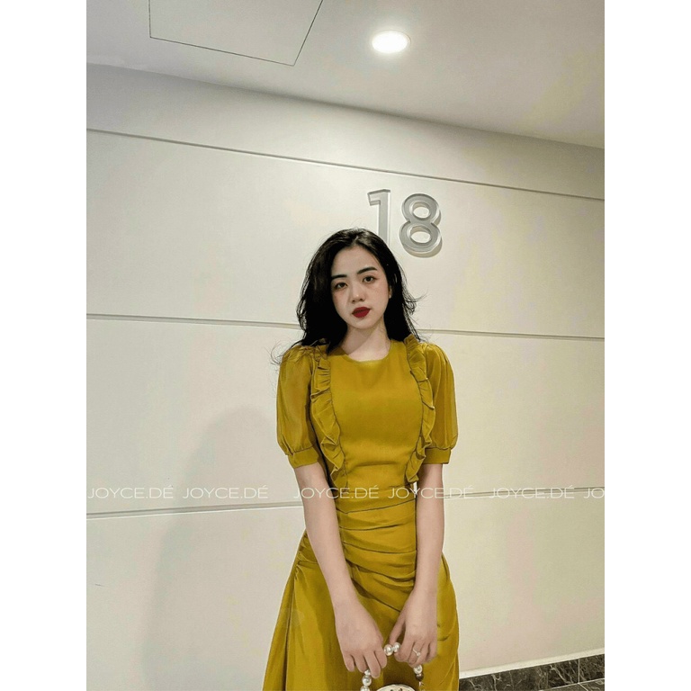 ĐẦM XÒE NGỰC 3 MÀU XINH LUNG LINH HÀNG THIẾT KẾ LT