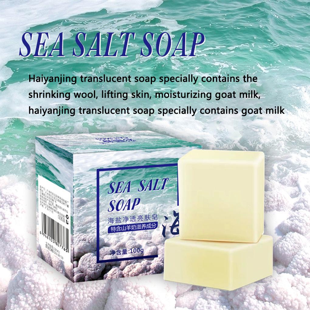 Xà Phòng Sữa Muối Biển Giúp Dưỡng Ẩm Và Trị Mụn Cao Cấp