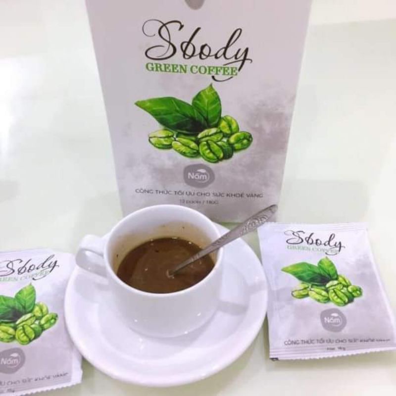Cà Phê GC SBODY GREEN COFFEE (12gói) chính hãng