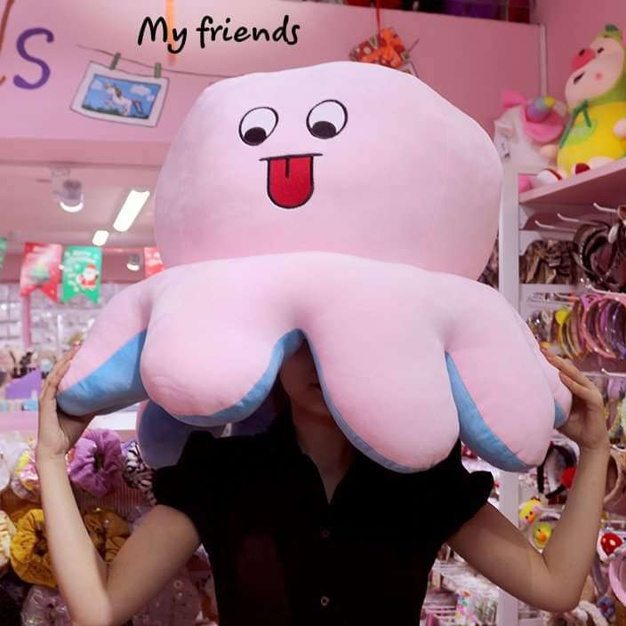 Bạch Tuộc Cảm Xúc Co Dãn 4 Chiều , Bạch Tuộc 2 Mặt Cute , Bạch Tuộc Cao Cấp Hama