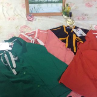 Sơ mi trơn cổ nơ