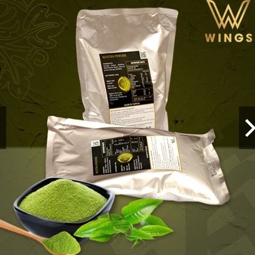 Bột trà xanh matcha wings _ bột trà xanh pha trà sữa 100g