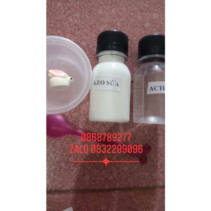 Bộ kit làm slime siêu siêu rẻ 100ml có hộp