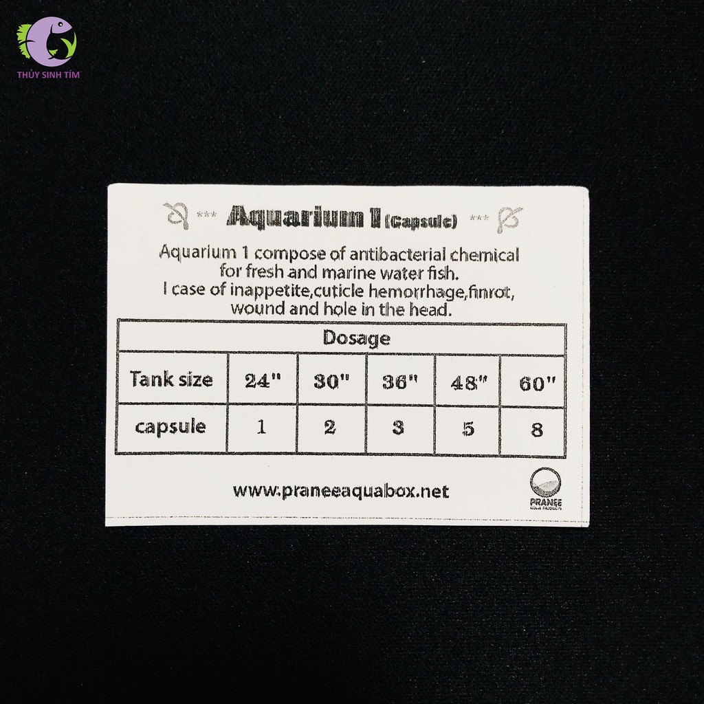Sát khuẩn hồ tép Pranee Aquarium-1