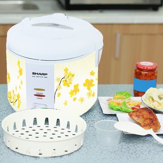Nồi cơm điện nắp gài Sharp KS-181TJV 1.8 lít