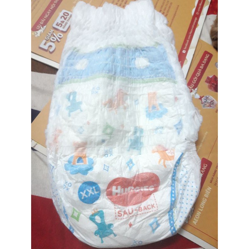 Combo 50 Tã quần Huggies size XXL (hàng trần )