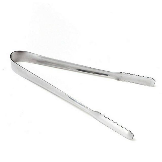 Kẹp Gắp Đá Inox 25cm