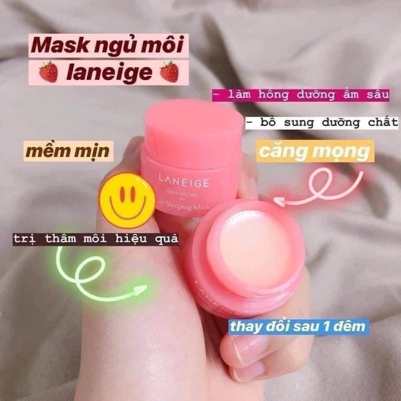 Mặt Nạ Ủ Môi Laneige 3g , Ủ Dưỡng Môi Laneige