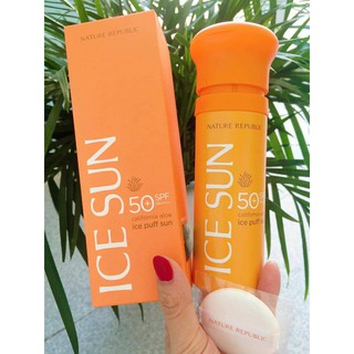 Kem chống nắng ice sun nature republic