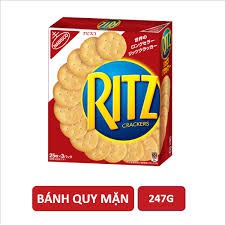 [Mã GROTET giảm 10% CAP 20K đơn 150K] Bánh Quy Mặn Ritz 247g