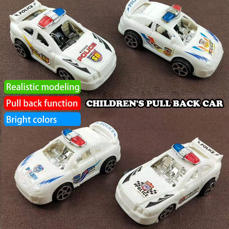 Mô hình xe cảnh sát đồ chơi vui nhộn cho bé