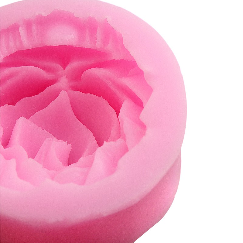 Khuôn silicone tạo hình hoa hồng 3d trang trí bánh