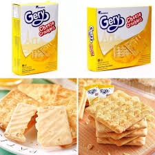 Bánh cracker phô mai Gery hộp 300g date Mới