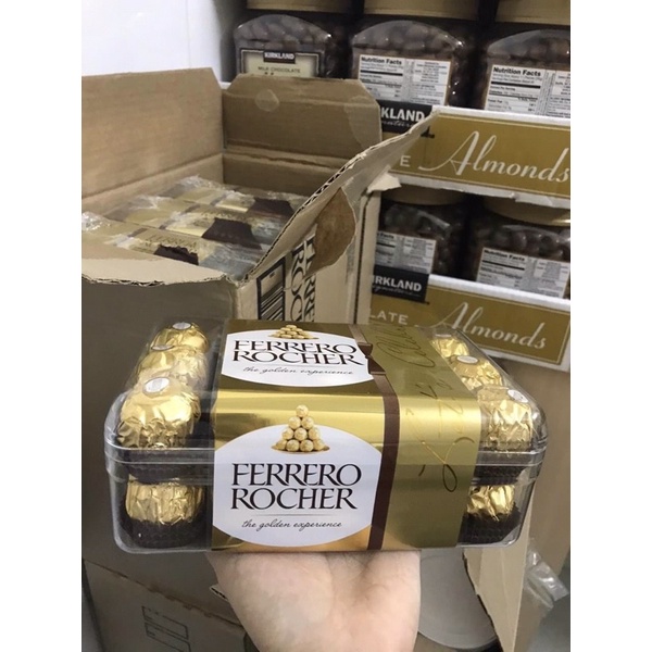 Socola FERRERO ROCHER 30 viên 375g date 9/2022