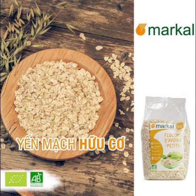 Yến mạch hữu cơ organic markal
