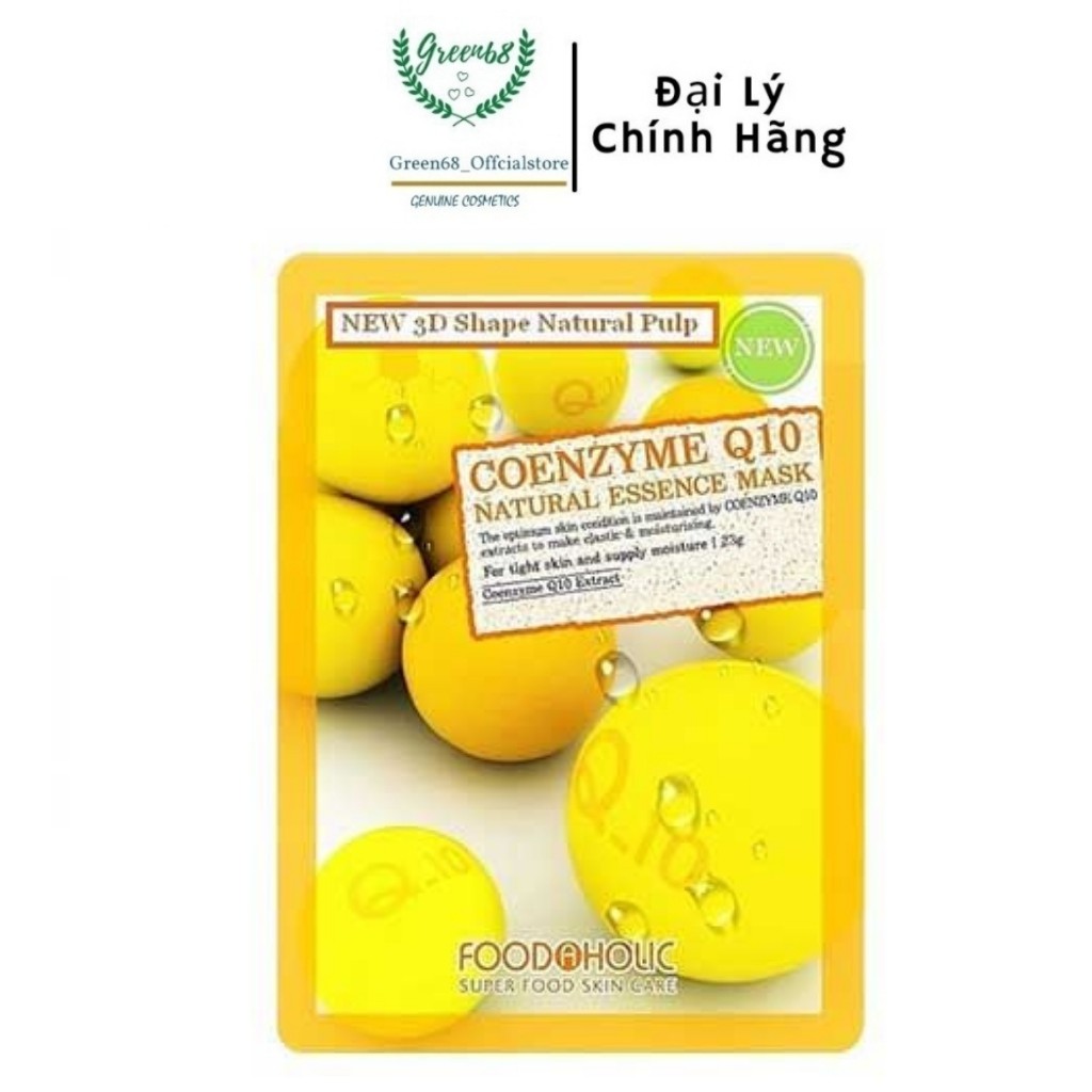 MẶT NẠ DƯỠNG DA 3D FOODAHOLIC NATURAL ESSENCE MASK