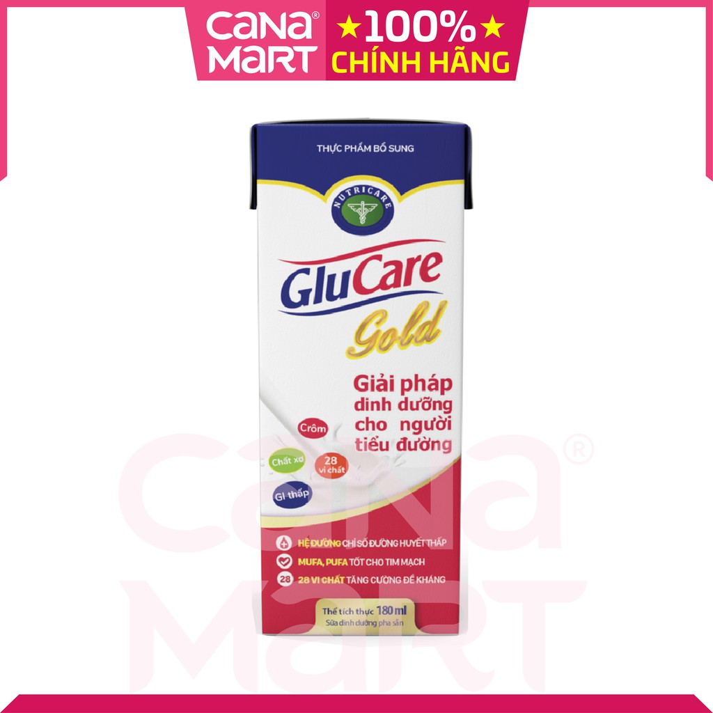 Sữa nước Nutricare Glucare Gold cho người tiểu đường