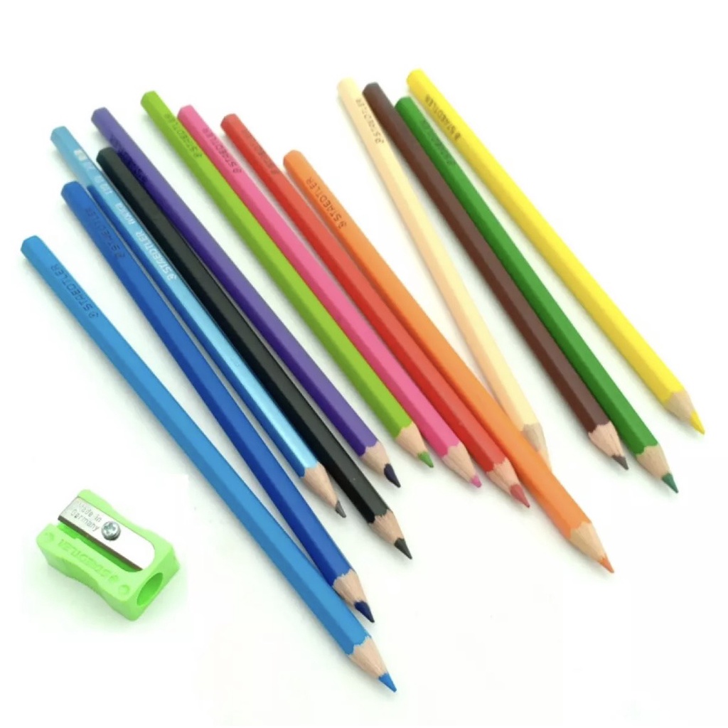 Chì màu cao cấp - STAEDTLER 12 Coloured pencils 143C24P - TL