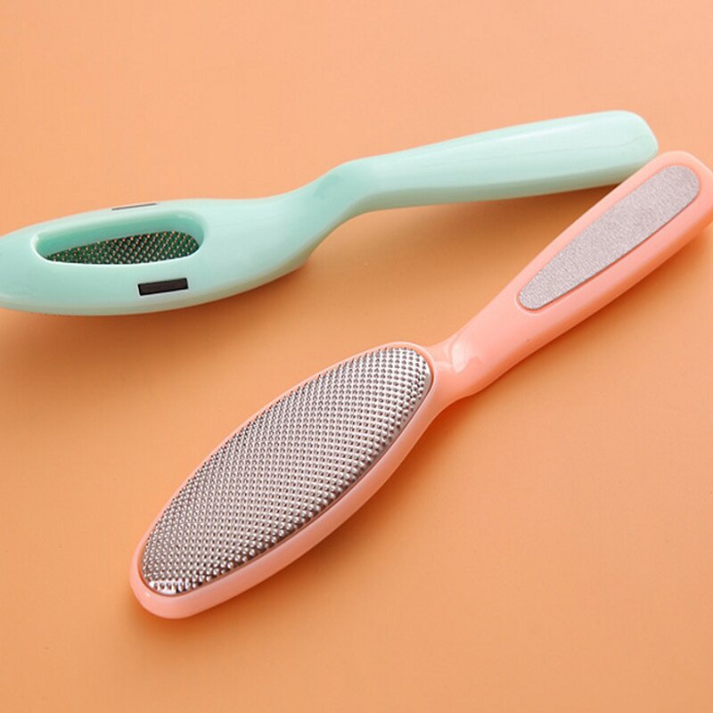 Dụng cụ chà gót chân tẩy tế bào chết hai đầu dạng nhám tiện lợi