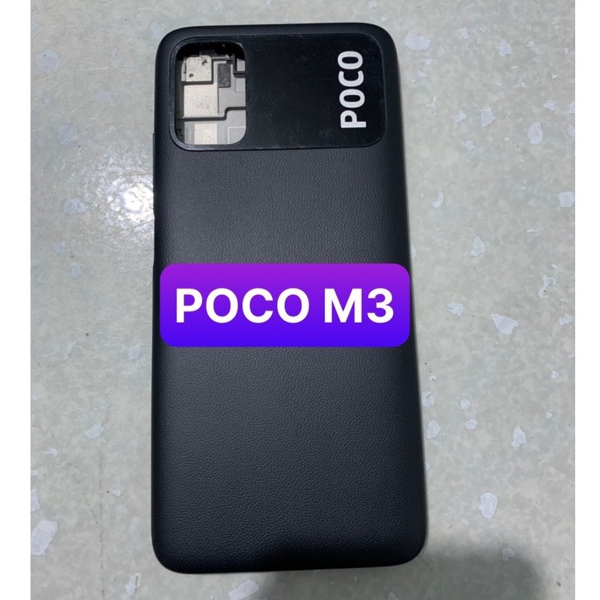 Bộ xương vỏ XIAOMI poco M3 ZIN HÃNG full đồ