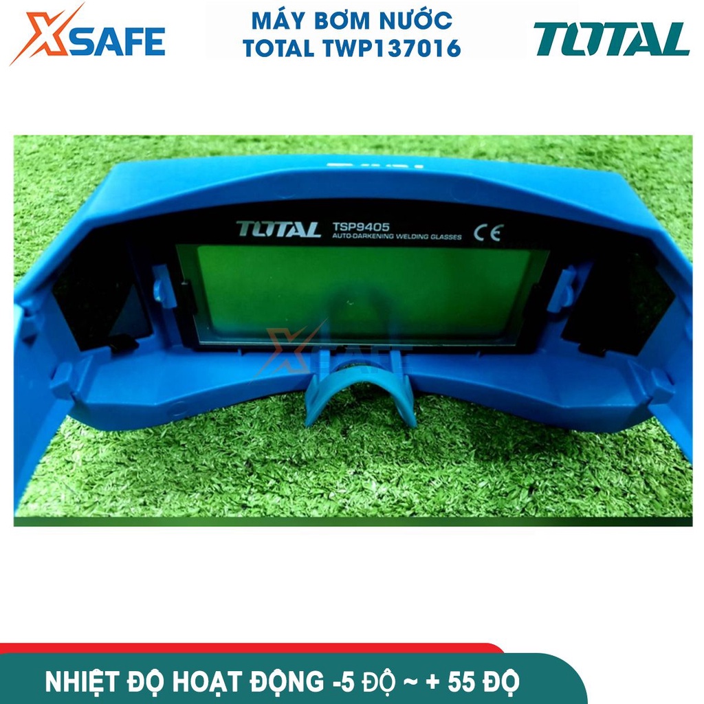 Kính hàn tự động Total TSP9405 bật/tắt tự động, vùng quan sát 90x35mm chuyển thời gian -CHÍNH HÃNG-XSAFE