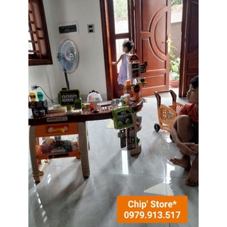 Quầy siêu thị kèm xe đẩy (cỡ đại)