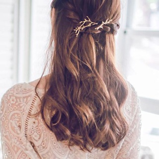 Kẹp tóc kiểu nhánh cây/ cành lá