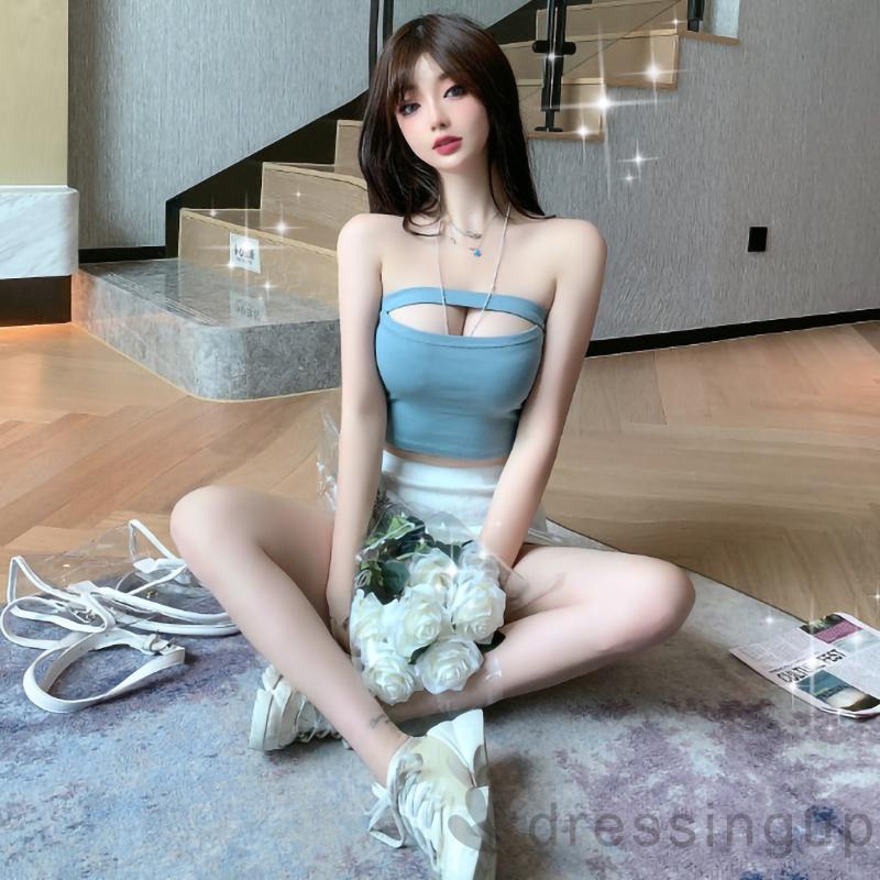 Áo Croptop Không Tay Màu Sắc Cổ Điển Dành Cho Nữ | BigBuy360 - bigbuy360.vn