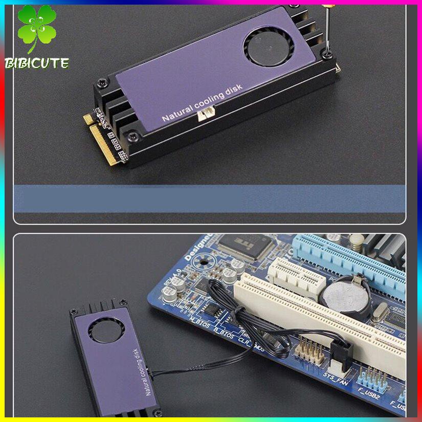 Quạt Tản Nhiệt Điện Tử M.2 Màn Hình Hiển Thị Nhiệt Độ Không Gây Tiếng Ồn | BigBuy360 - bigbuy360.vn