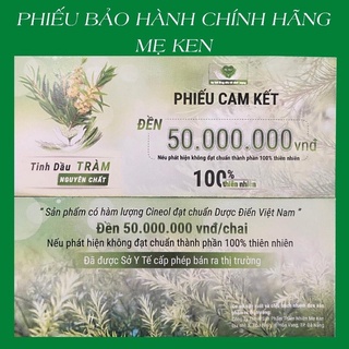 Tinh Dầu tràm Mẹ Ken [an toàn cho bé]