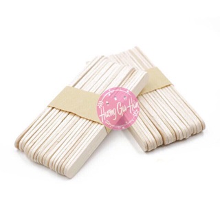 Bộ 20 que gỗ làm kem (12cm x 1cm)