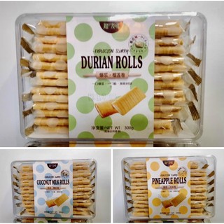 bánh quế rolls cuộn nhân có 3vị