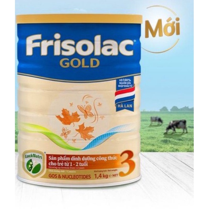 Sữa Frisolac Gold 3 1,4kg Date 2023 Móp Nhẹ Do Vận Chuyển