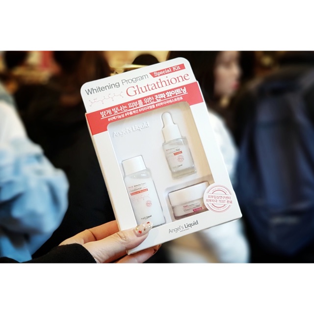 Set minisize bộ trắng da 7day Whitening Program Glutathione