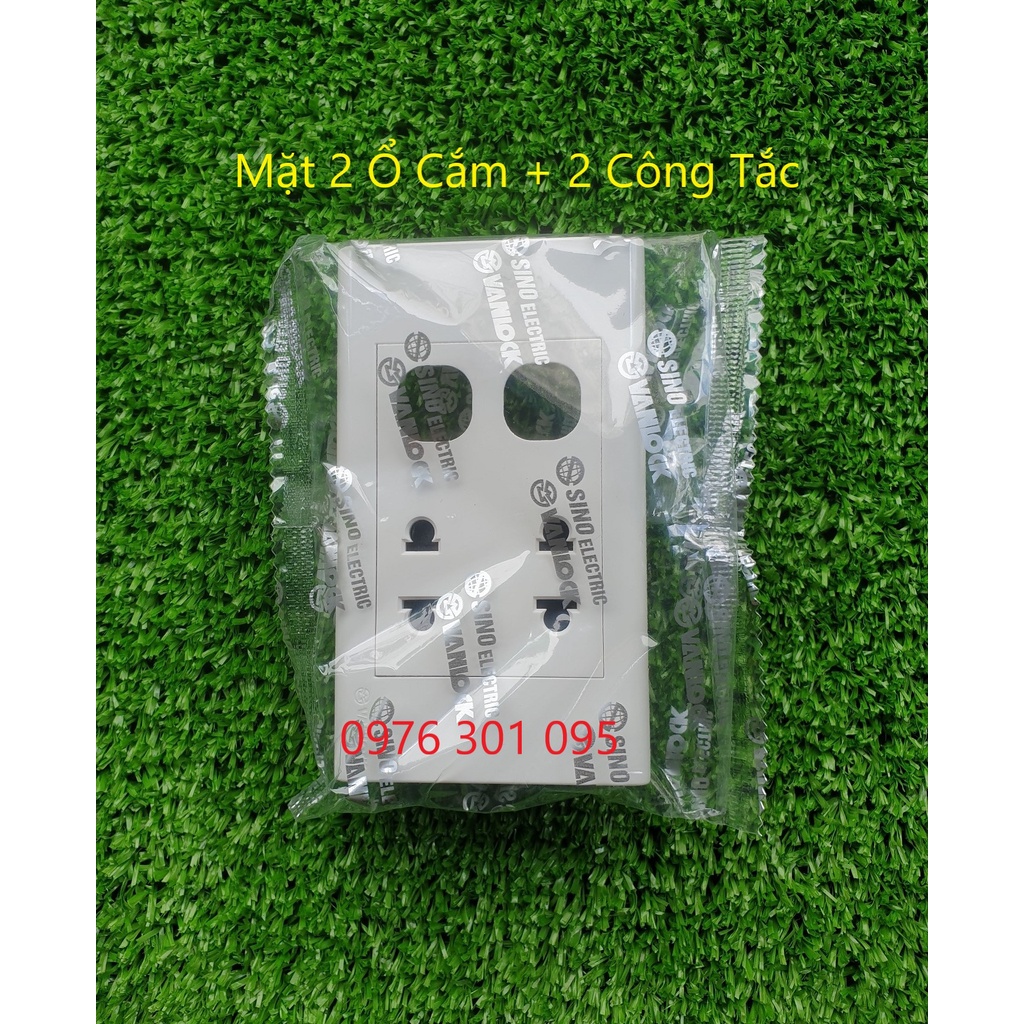 [SINO] Mặt Ổ Cắm + Công Tắc