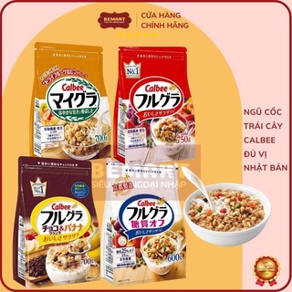 Ngũ cốc trái cây calbee đủ vị nhật bản