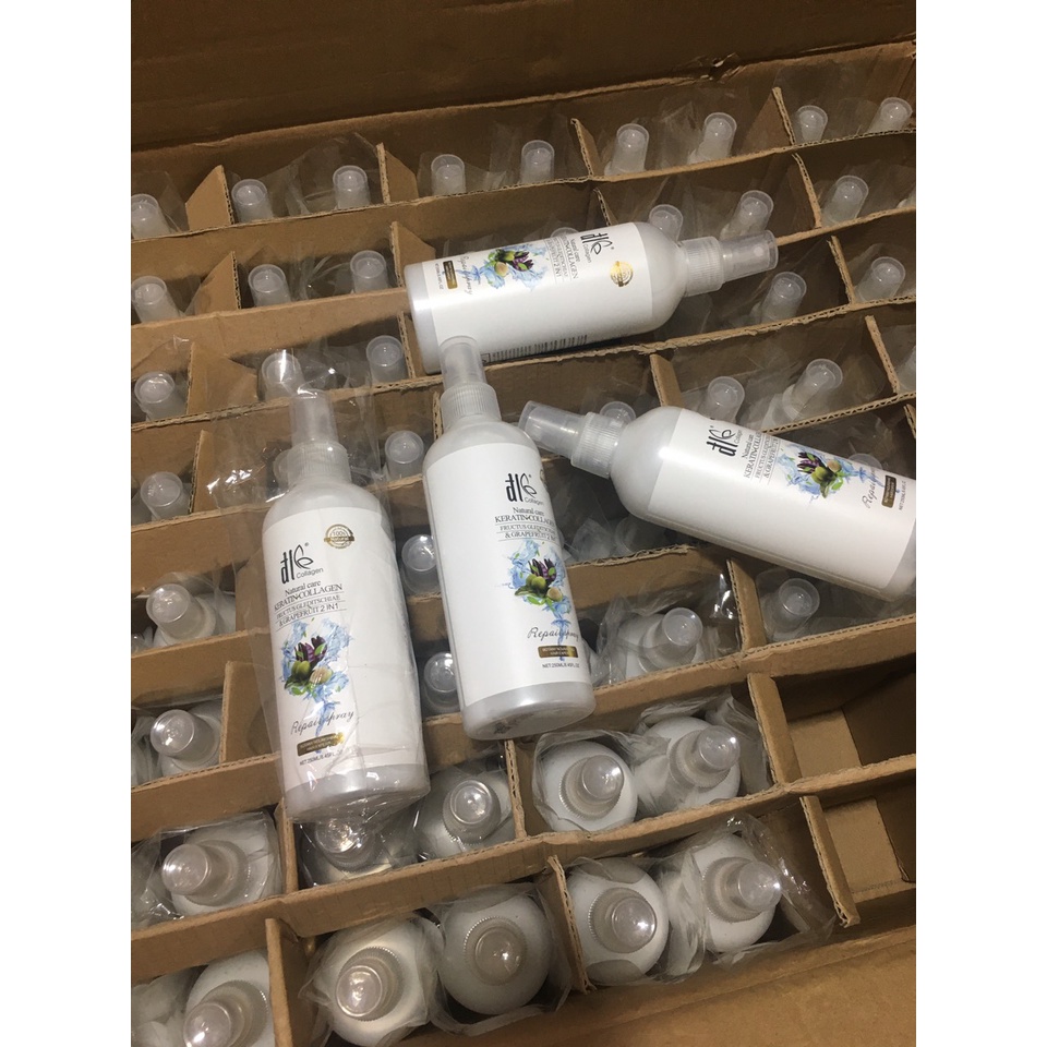 Xịt dưỡng hương Bưởi ĐL Keratin Collagen 2 in 1