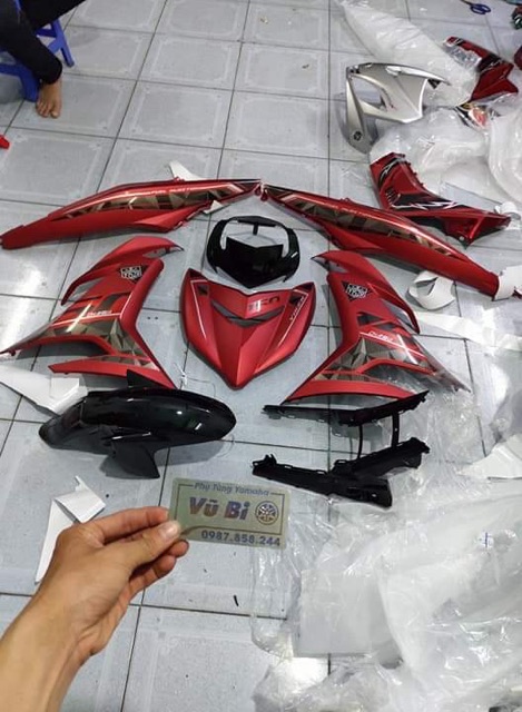 Dan áo mới chính hãng exciter 150