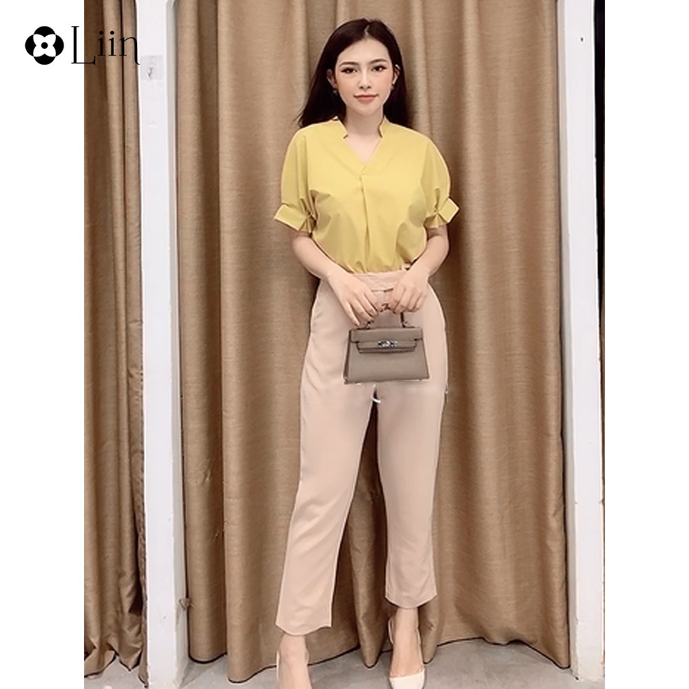 Quần baggy nữ Linbi đủ màu, đủ size kiểu dáng công sở basic, thanh lịch Liin clothing Q3075