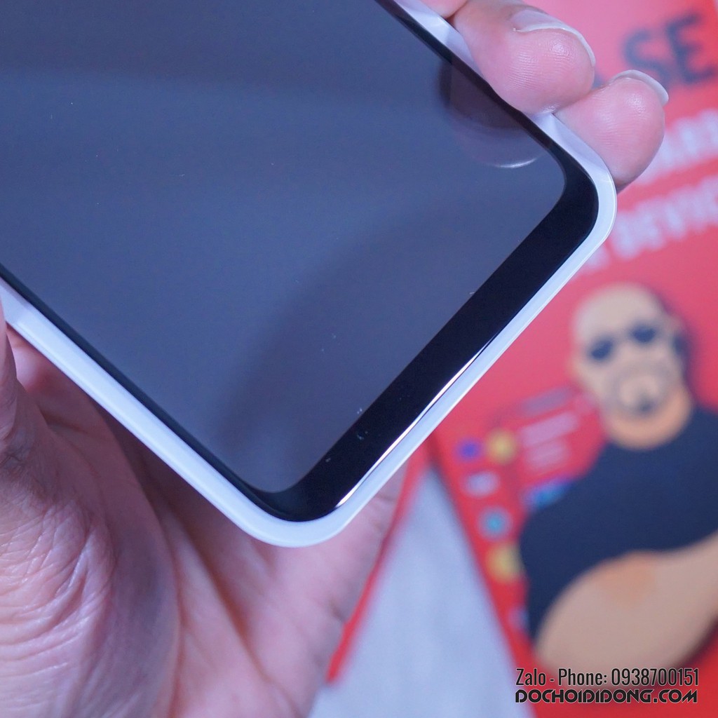 Dán cường lực chống nhìn trộm Xiaomi Mi 9 Zacase Anti Spy full màn hình