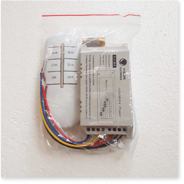 Cần điều khiển 🤗 Freeship 🤗 Công tắt điều khiển từ xa xuyên tường khởi động các thiết bị điện tử trong nhà  - EL0128