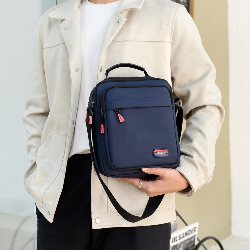 Túi Đeo Chéo Một Bên Vai Kiểu Mới Đơn Giản Thời Trang Giản Dị Dễ Phối Đồ Cho Nam