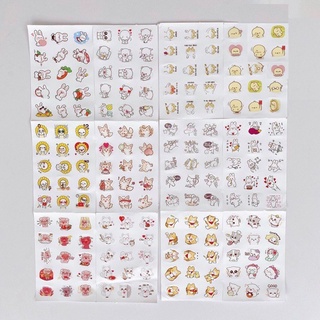 COMBO NHIỀU Hộp sticker nhiều tờ siêu cute