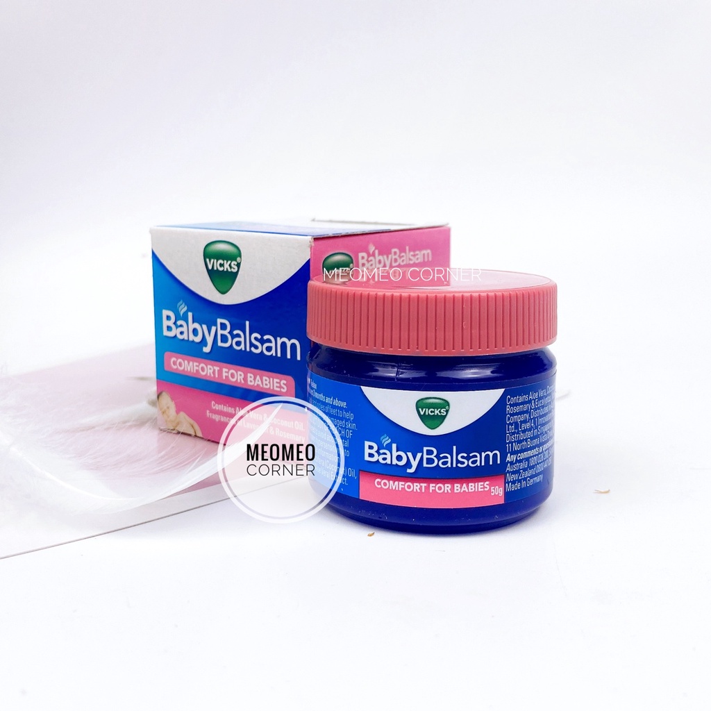 Dầu ấm ngực Vicks Baby Balsam 50g / 100g Vick