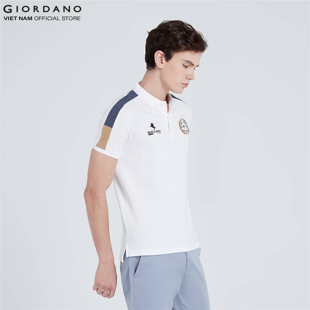 [Mã WABRWM12 giảm 10% đơn 99K] Áo Thun Có Cổ Nam Ngắn Tay Polo Giordano 01011302 | BigBuy360 - bigbuy360.vn