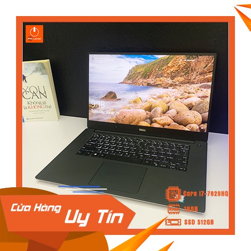 Dell Precision 5520 (i7-7820HQ | RAM 16GB |SSD M.2 NVMe 512GB | 15.6 " FHD IPS | Card NVIDIA Quadro M1200M