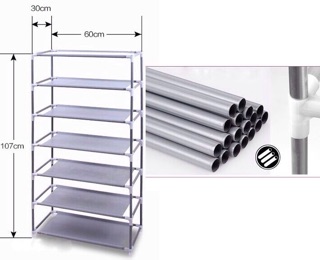 Tủ Giaỳ 6 Tầng Hoa