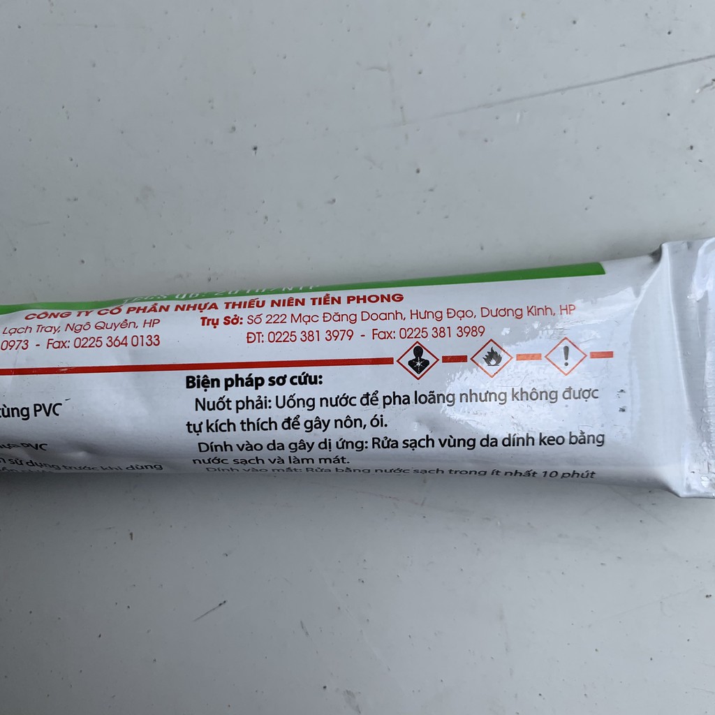 Keo dán ống nhựa Tìền Phong 15g, 30g, 50g